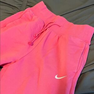Nike Bright Pink Joggers